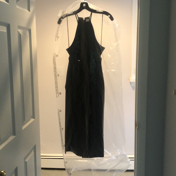 Cinq À Sept Black Yael Cutout Crepe Dress - Picture 4 of 6